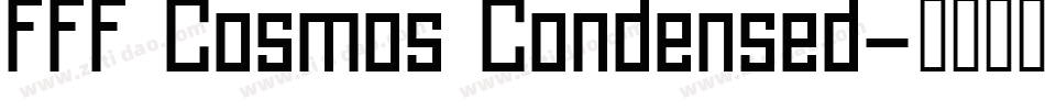FFF Cosmos Condensed字体转换